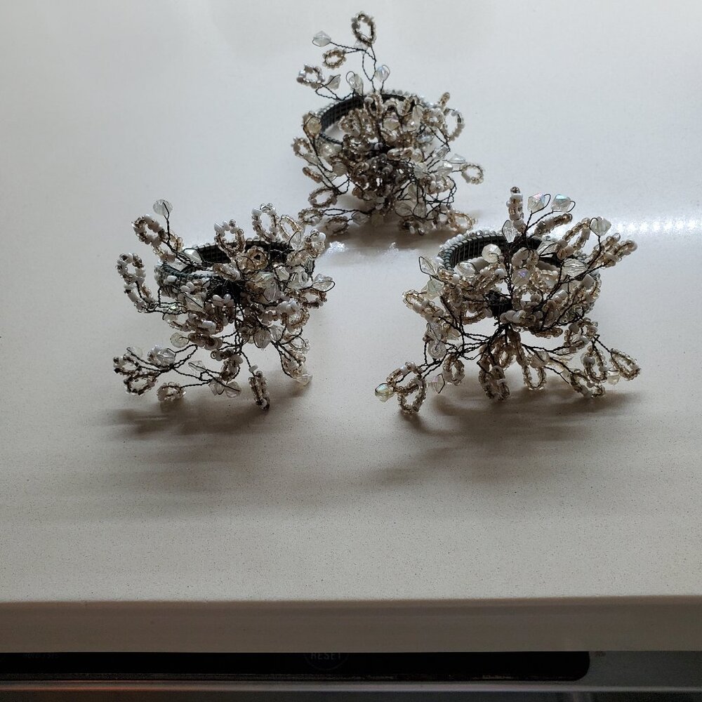 NAPKIN RINGS SET OF 3